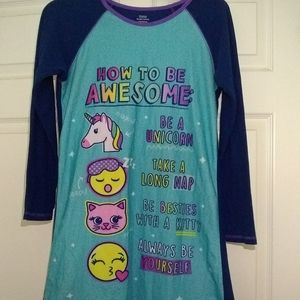Girl's child night gown
